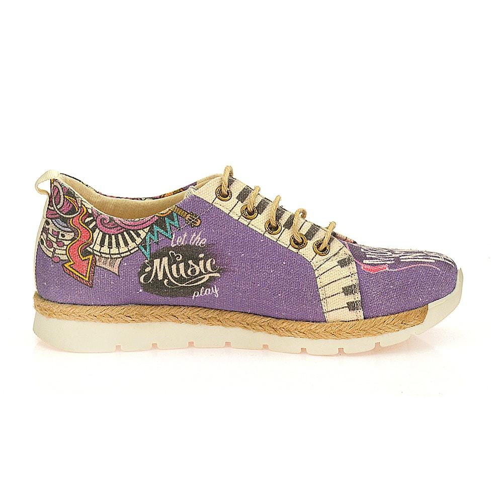 Admiration of Music Sneaker Shoes SHR101 (1405809492064)