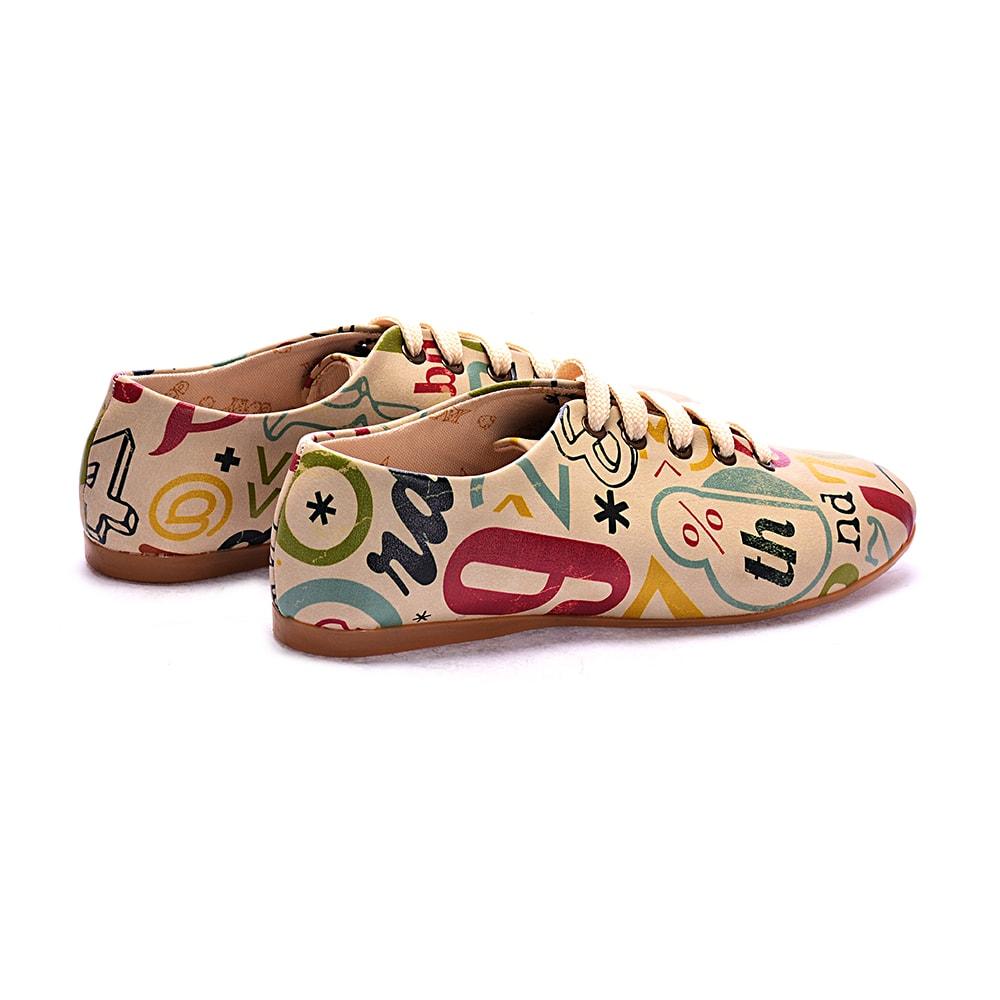 Numbers Ballerinas Shoes SLV017 (506273366048)