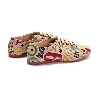 Numbers Ballerinas Shoes SLV017 (506273366048)