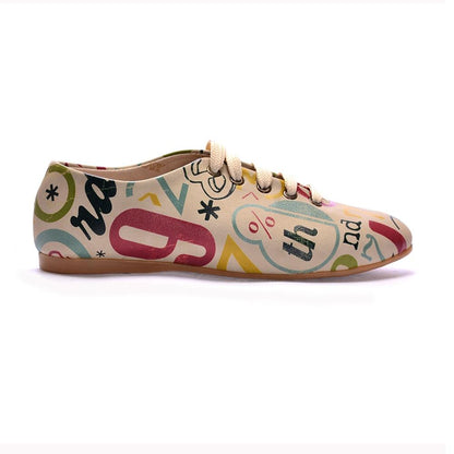 Numbers Ballerinas Shoes SLV017 (506273366048)