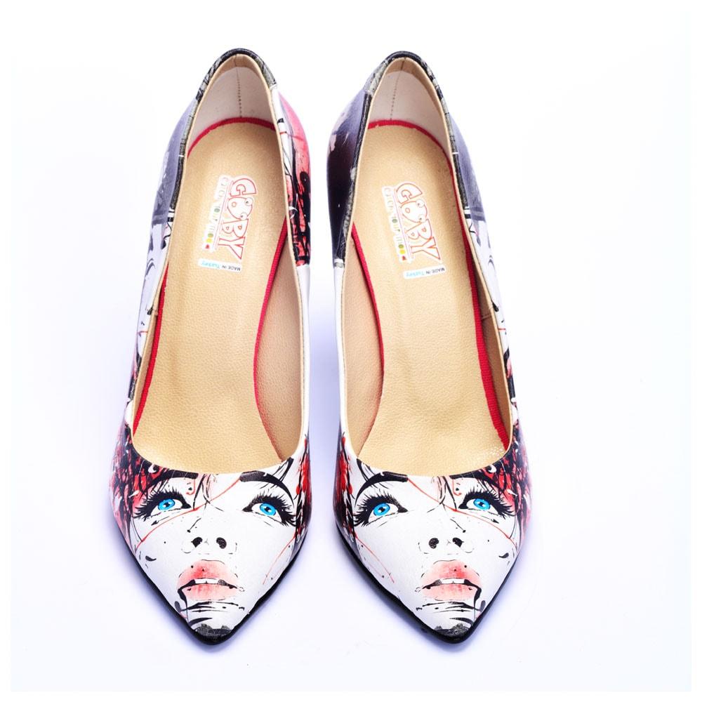 Confused Woman Heel Shoes STL4503 (506277756960)