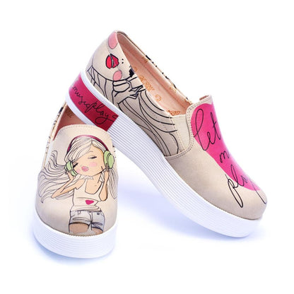 Let the Music Play Sneaker Shoes VN4219 (506280411168)