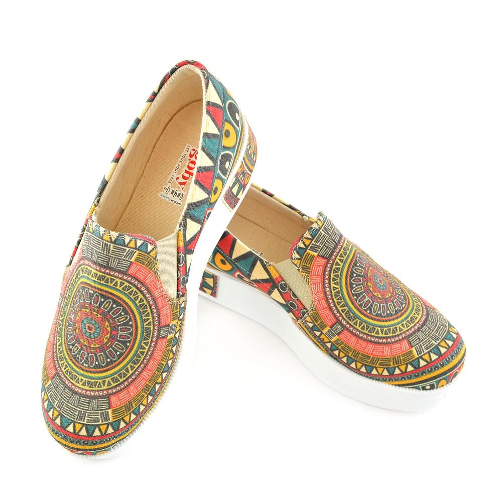 Pattern Sneaker Shoes VN4301 (506280673312)