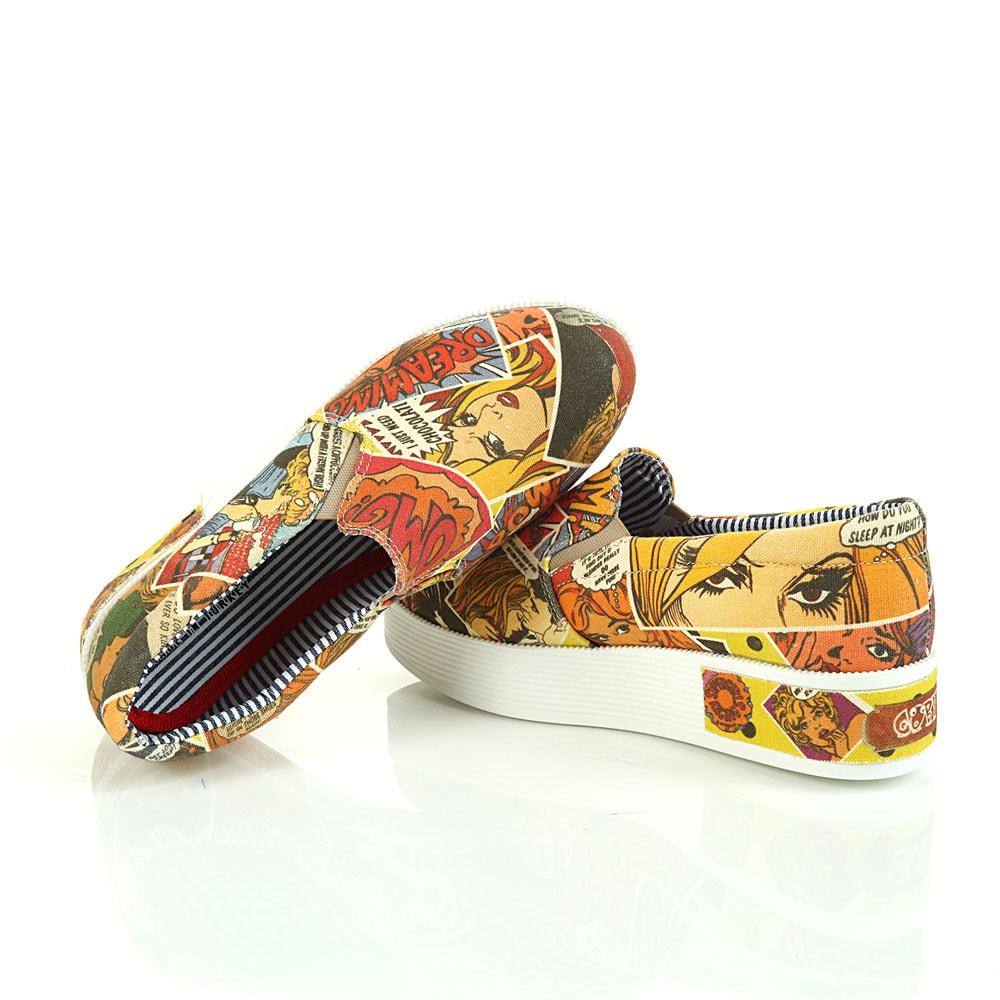 Pop Art Sneaker Shoes VN4303 (506280738848)