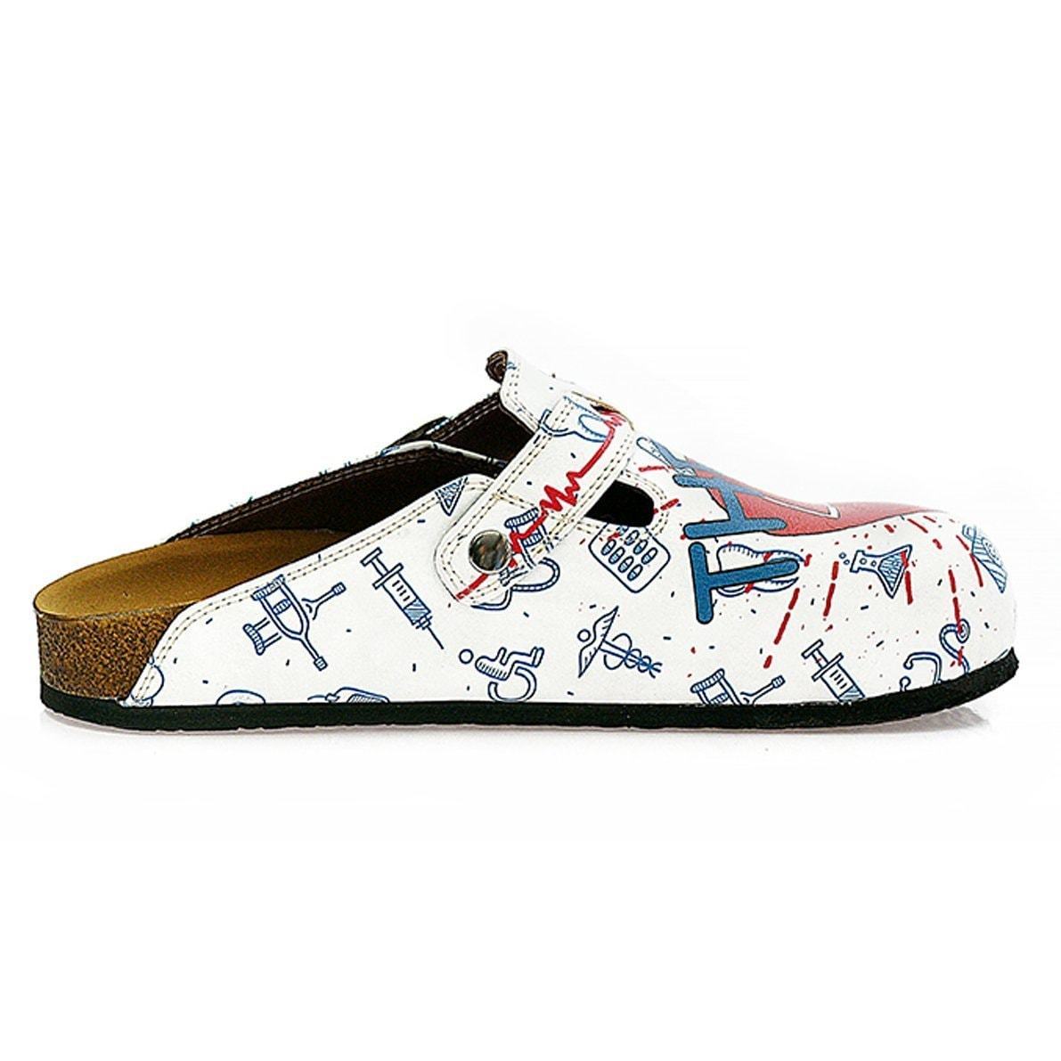 White Doctor Clogs WCAL325 (737670791264)