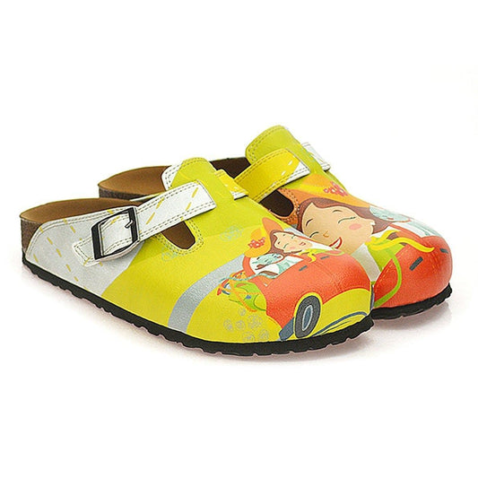 Cat in The Car Clogs WCAL332 (737667022944)