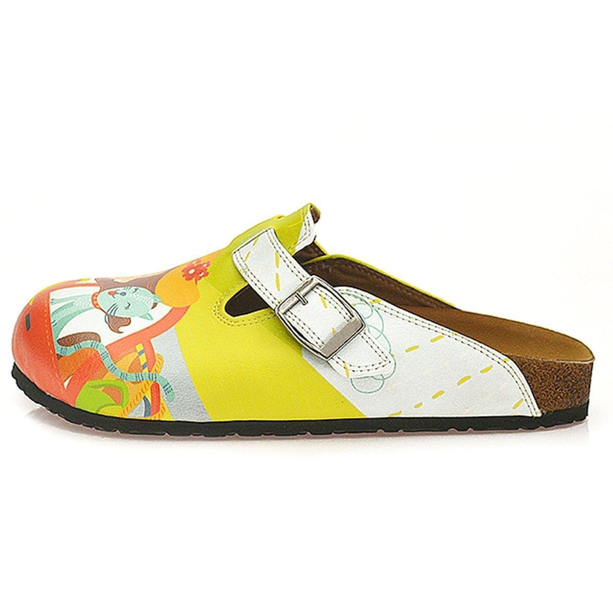 Cat in The Car Clogs WCAL332 (737667022944)