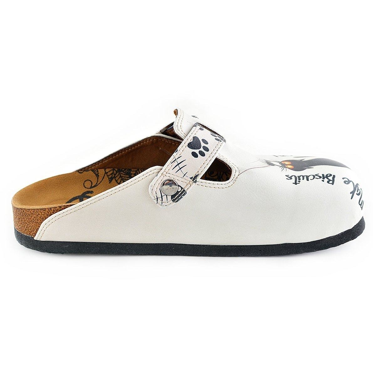 White Paw Print clogs, mevsim WCAL342 (737670365280)