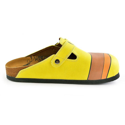 Yellow Dachshund clogs, mevsim WCAL346 (737670234208)