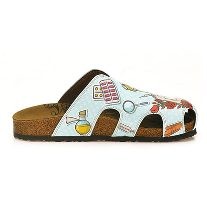 Blue Nurse Clogs WCAL603 (737669840992)