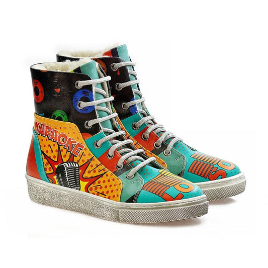 Karaoke Short Boots WJAS117 (1421228769376)