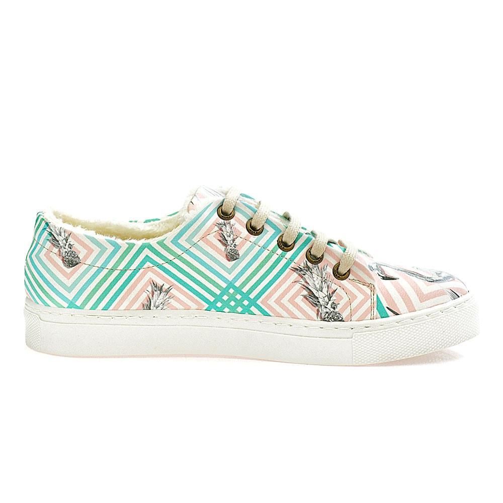 Pineapple Sneaker Shoes WSPR113 (1405822402656)