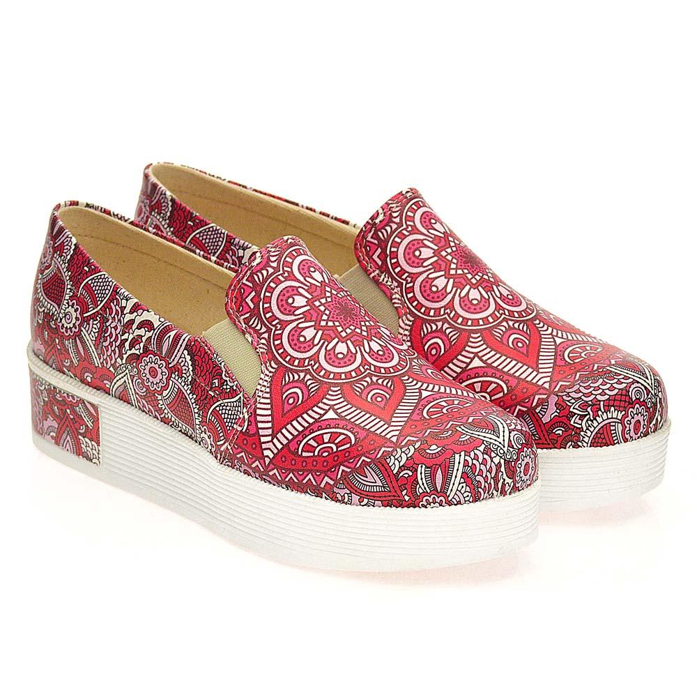 Pink Mandala Sneaker Shoes WVN4229 (506283065376)