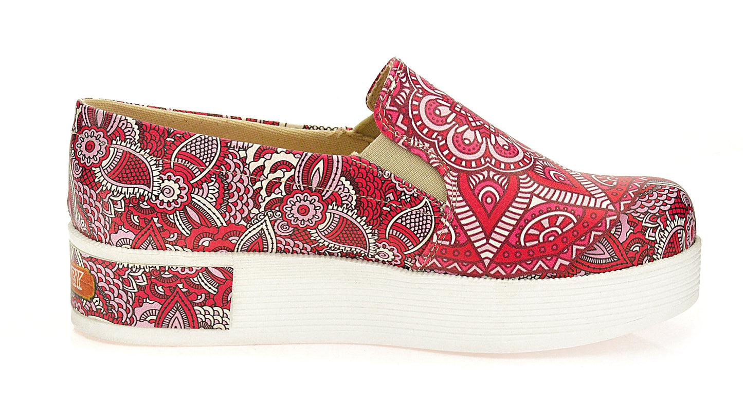 Pink Mandala Sneaker Shoes WVN4229 (506283065376)