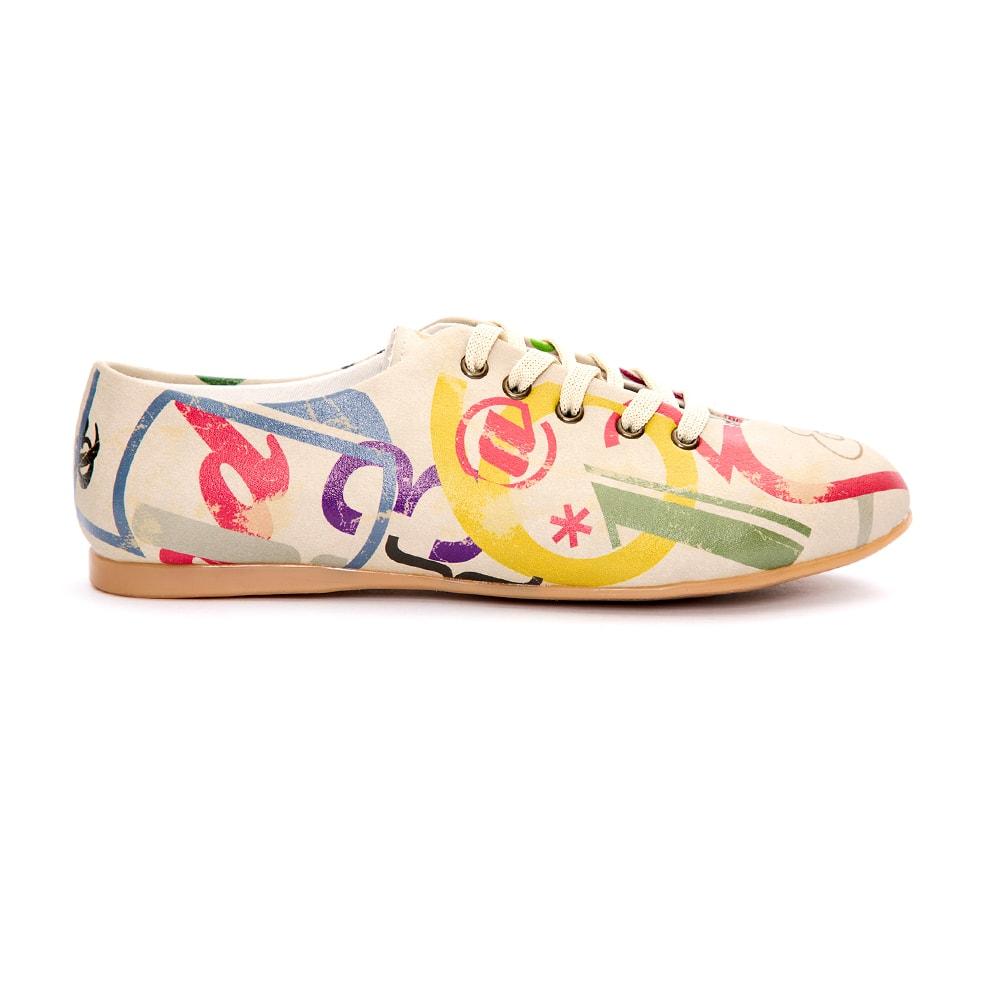 Numbers Ballerinas Shoes SLV020 (506273660960)