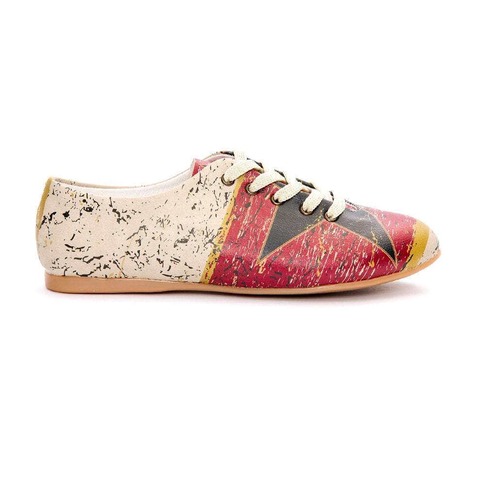 Retro Star Ballerinas Shoes SLV021 (506273726496)