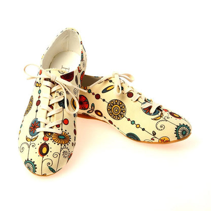 Flowers Ballerinas Shoes SLV038 (1405828857952)