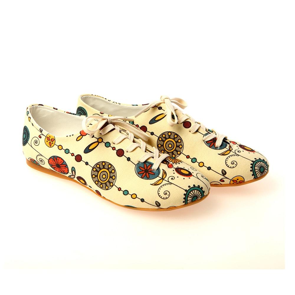Flowers Ballerinas Shoes SLV038 (1405828857952)