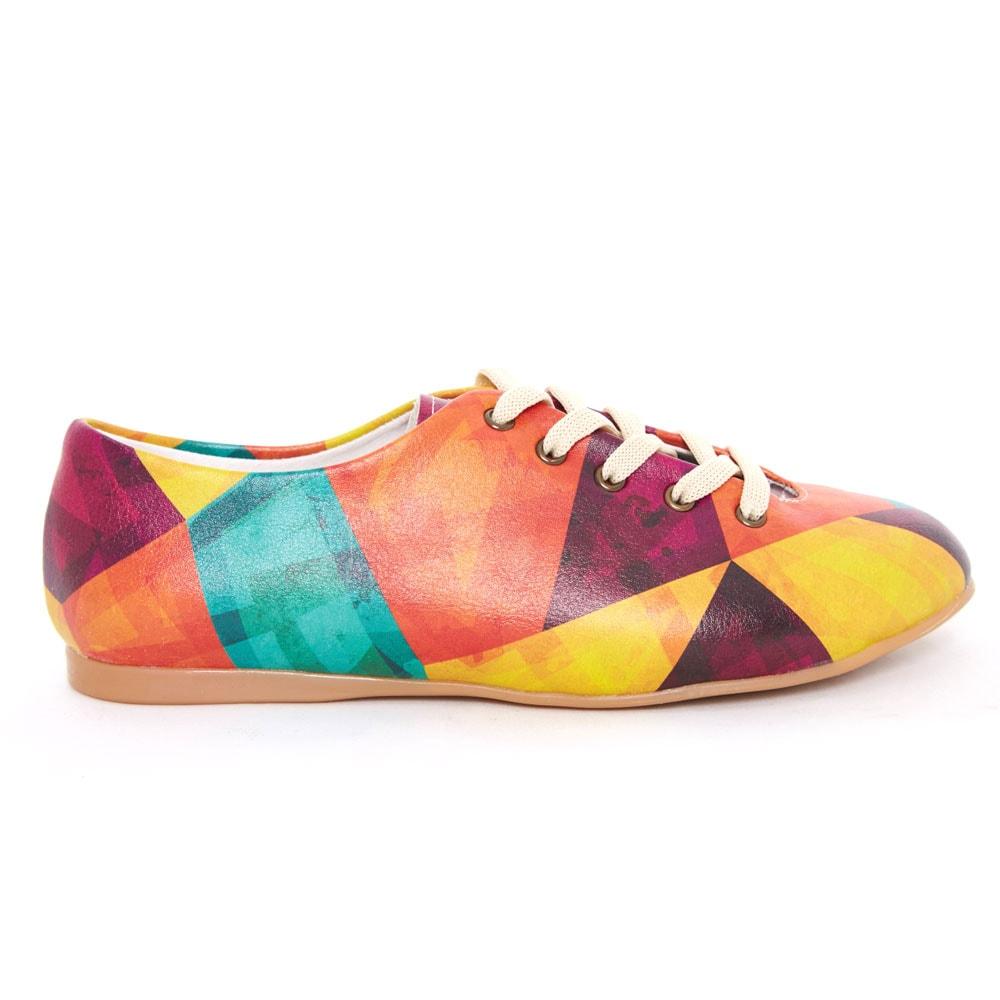 Colored Prismas Ballerinas Shoes SLV077 (506275266592)